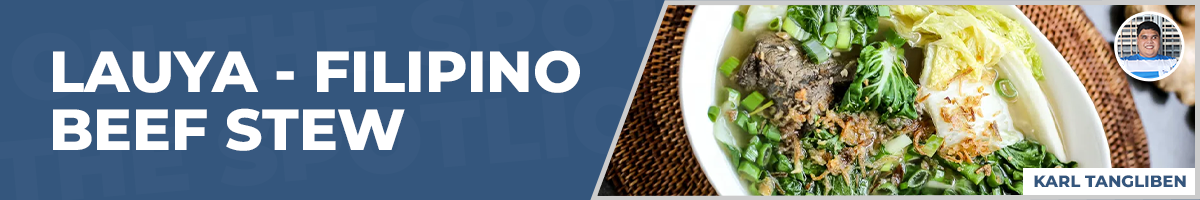 Lauya – Filipino Beef Stew